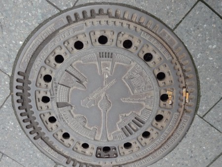 ベルリンのマンホール